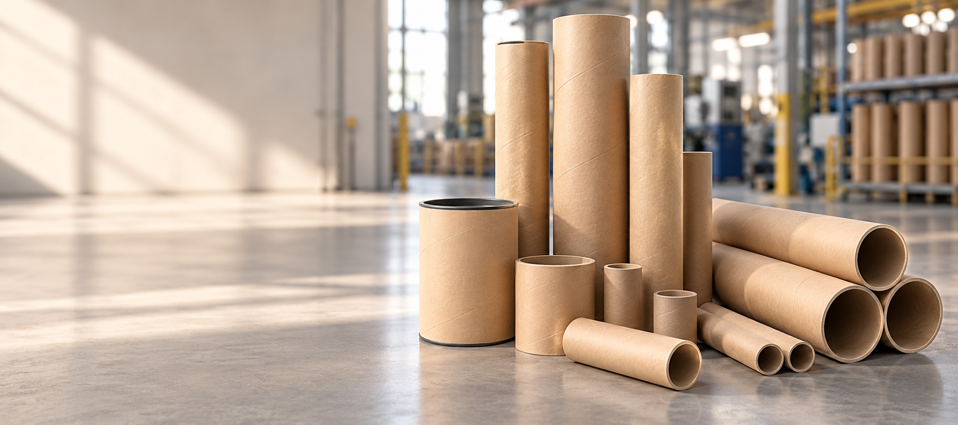Protected palletized industrial goods